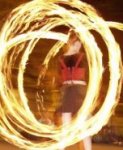 Fire spinning at the 2005 Calaveras Celtic Faire